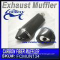 Hexagon full Carbon fiber muffler FCMUN134